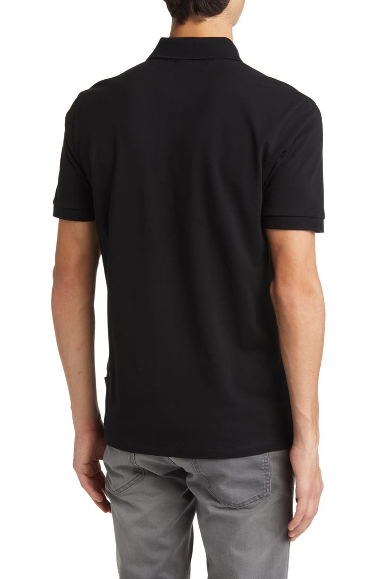 Pallas Cotton Polo, Alternate, color, BLACK