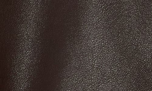 Hudson Jeans Faux Leather & Faux Shearling Jacket In Brown