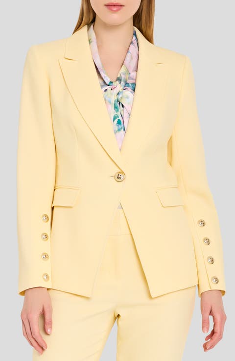 One-Button Blazer (Petite)