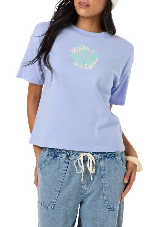 Aloha Hibiscus Hawaii Graphic T-Shirt