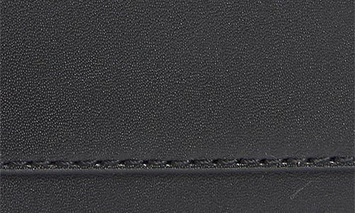 Cole Haan Naomi Brogue Leather Passcase Wallet In Black