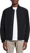 Theory City Foundation Tech Water Resistant Twill Bomber Jacket