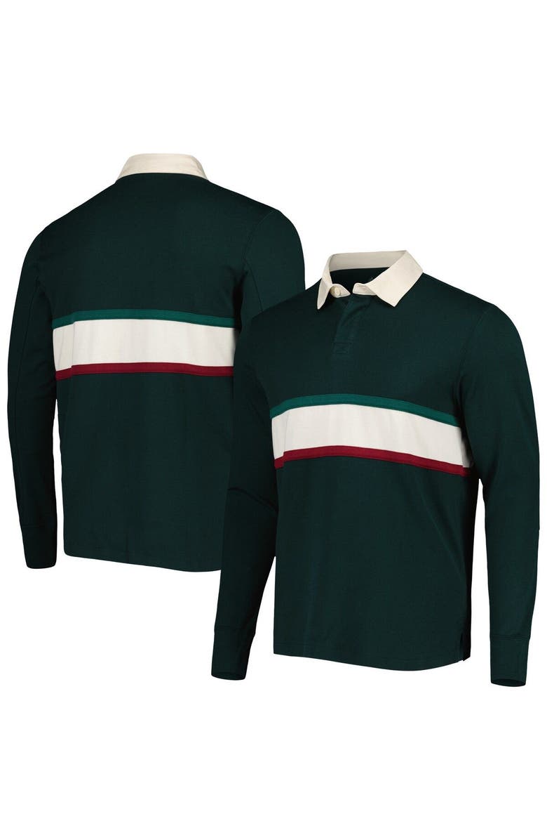 adidas Men's adidas Green Mexico National Team Lifestyler Long Sleeve Polo, Main, color, 