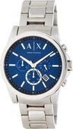 AX Armani Exchange Men's Outerbanks Chronograph Bracelet Watch, 45mm