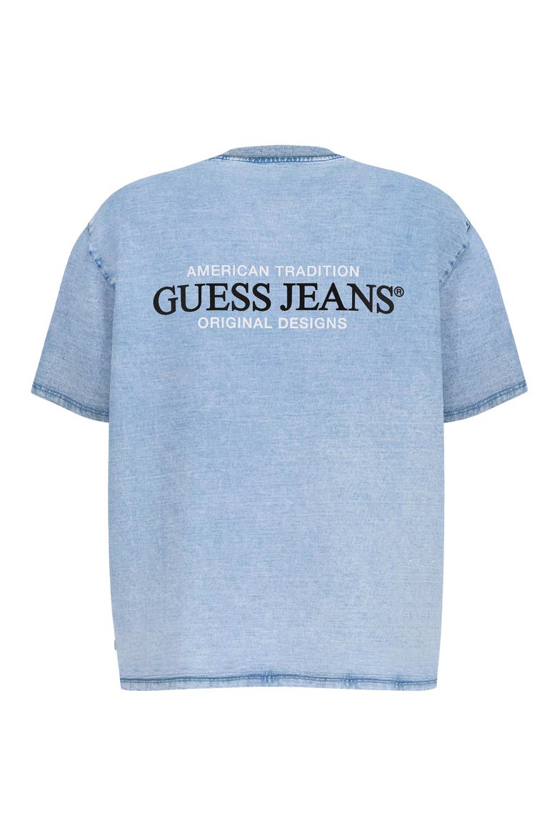 GJ American Trad Graphic T-Shirt, Alternate, color, LIGHT BLUE