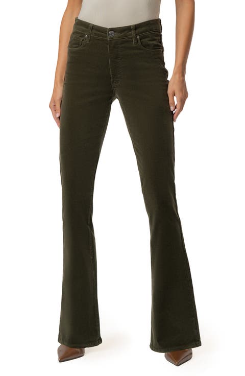 Ana Fab Ab High Waist Corduroy Flare Jeans
