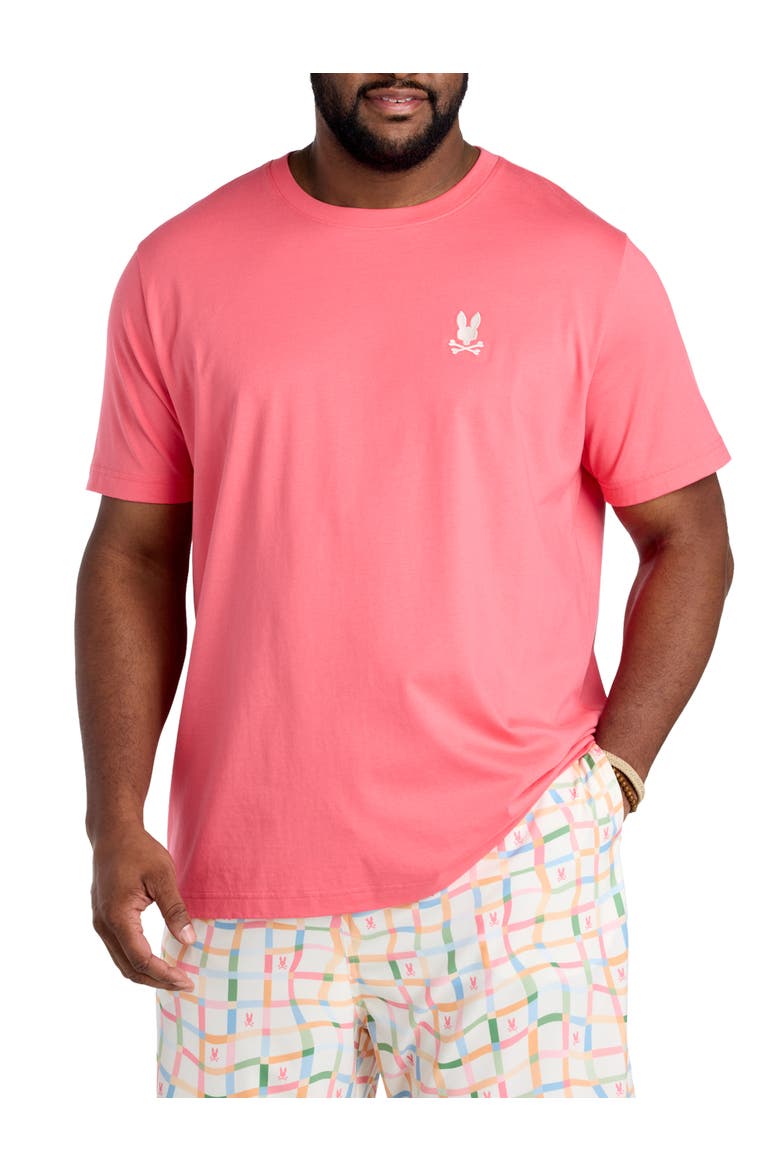 Big & Tall Aiden Graphic Tee, Alternate, color, SUNKISSED CORAL