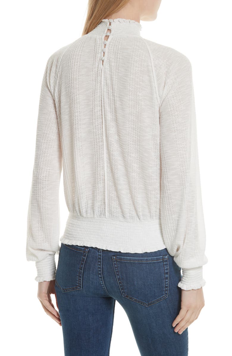 Free People Boulevard Mock Neck Top, Alternate, color, 