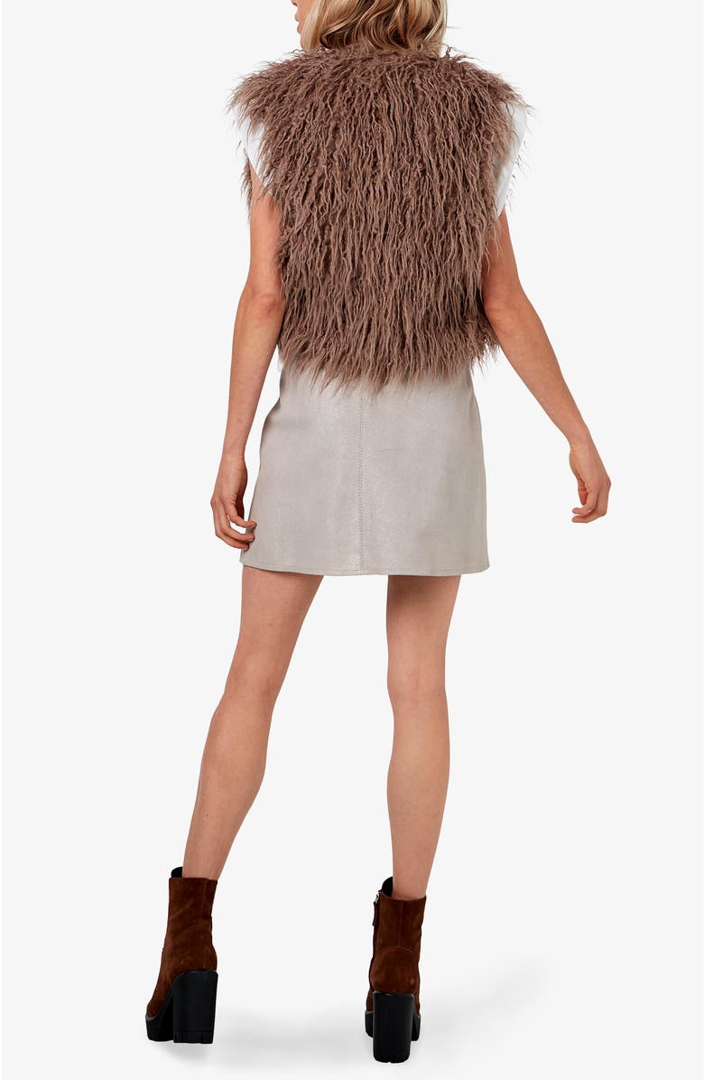 AS by DF Revolution Shag Fur Vest, Alternate, color,