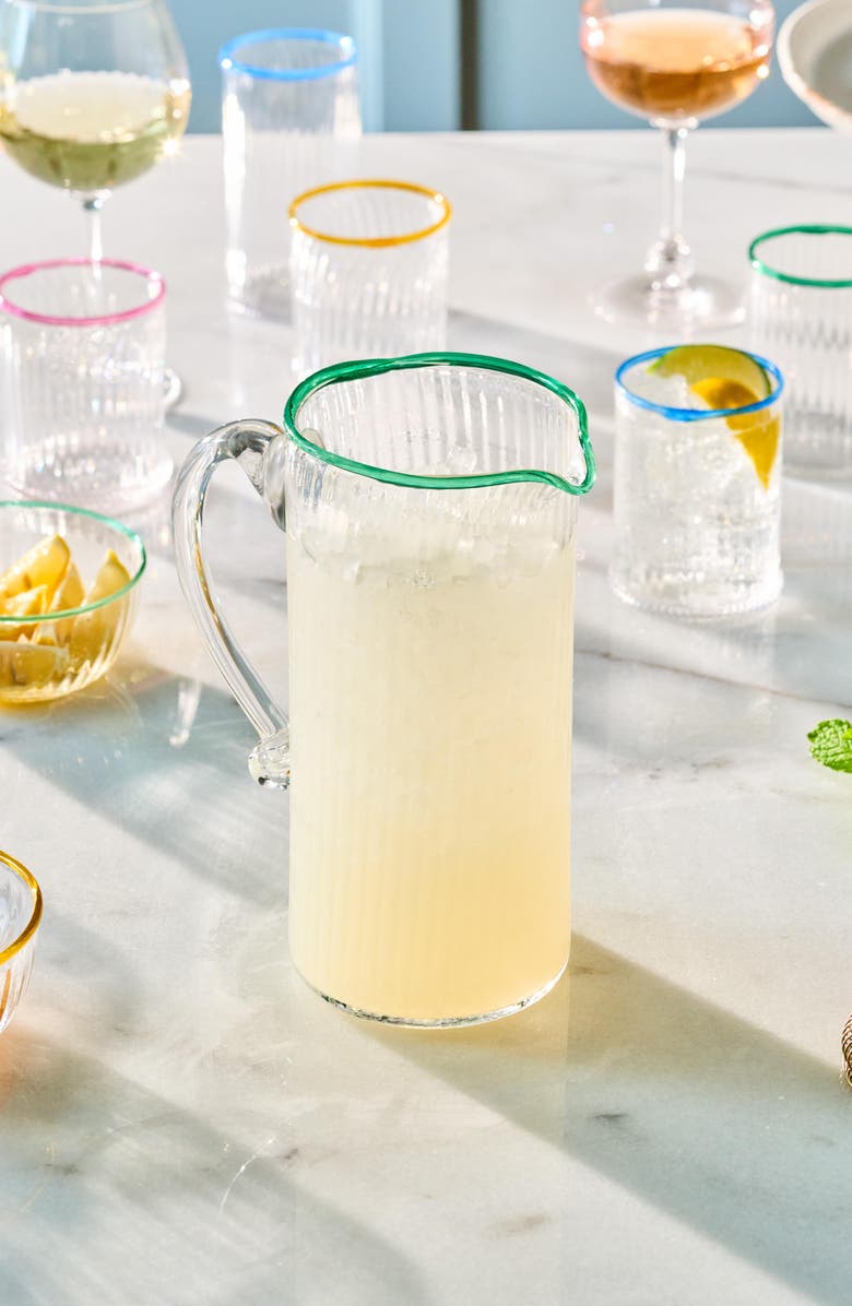 Juliska Nell Pitcher, Alternate, color, Watercress