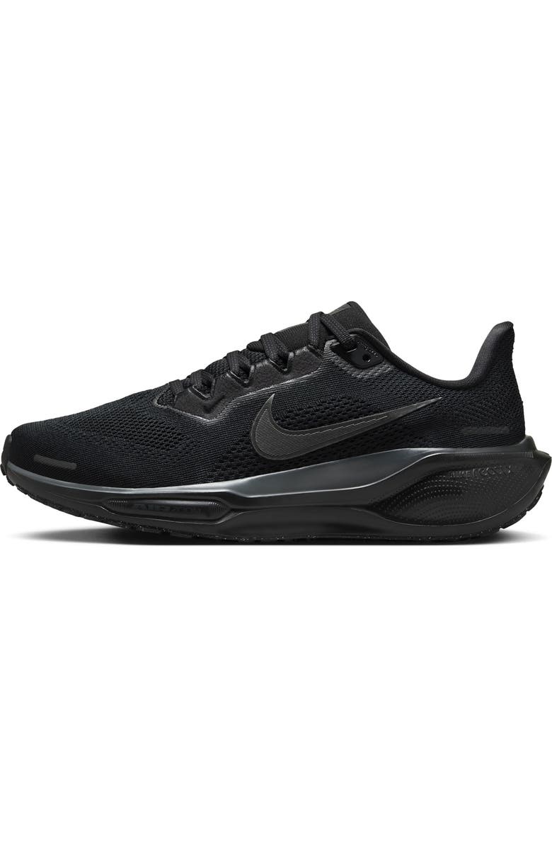 Nike Air Zoom Pegasus 41 Running Shoe, Alternate, color, Black/ Anthracite