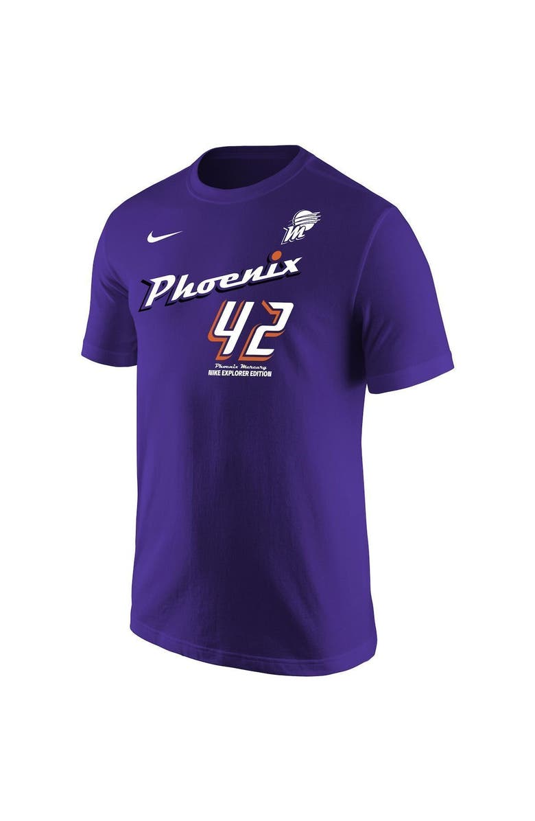 Nike Men's Nike Brittney Griner Purple Phoenix Mercury Explorer Edition Name & Number T-Shirt, Alternate, color, 