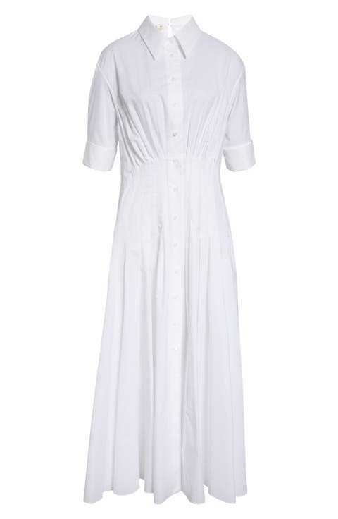 Poplin Midi Shirtdress