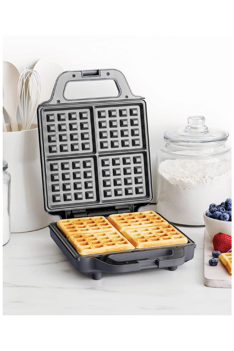 GP Advanced Waffle Maker, Alternate, color, GRAPHITE