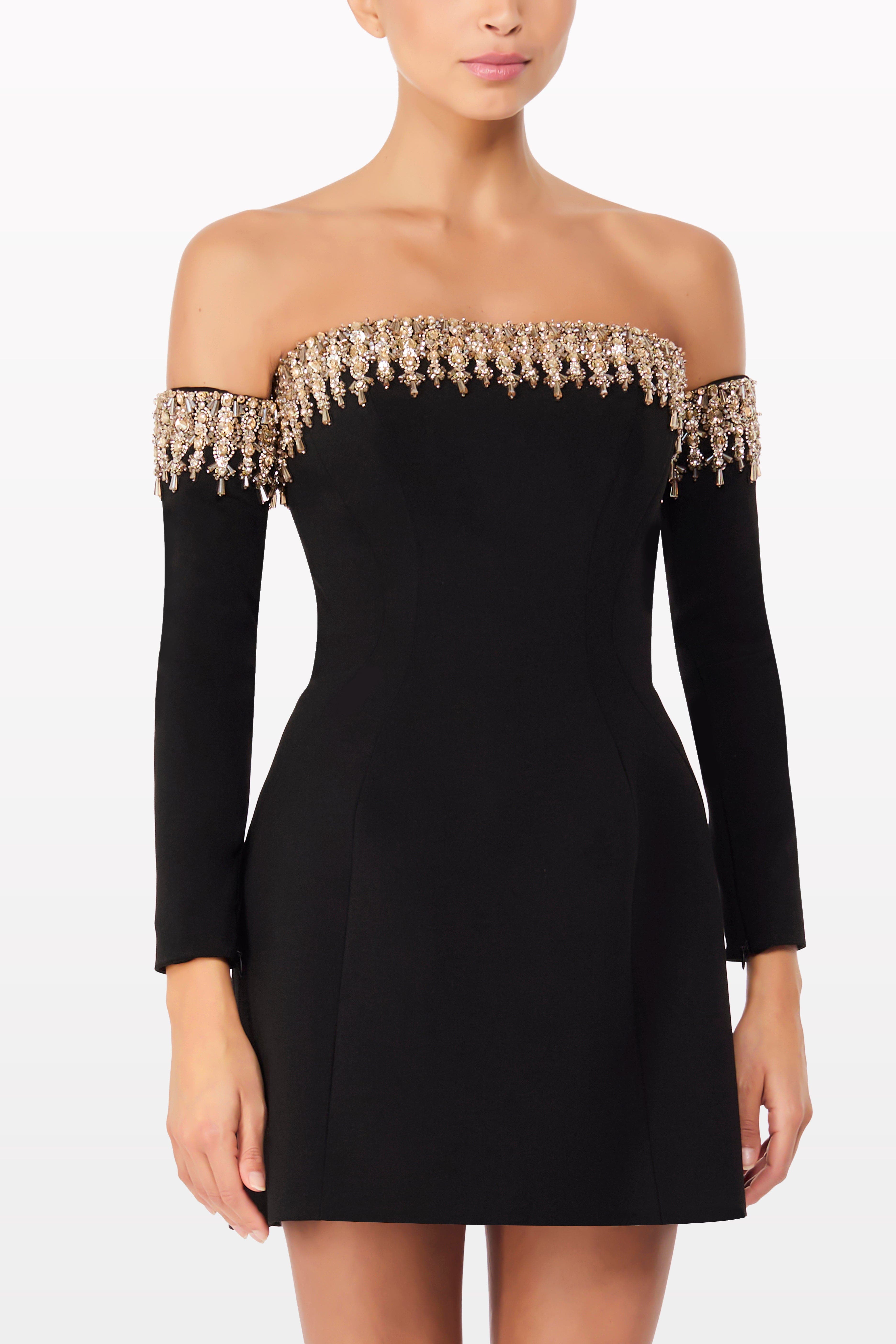 Love Bubble Off-Shoulder Mini Dress - image 2
