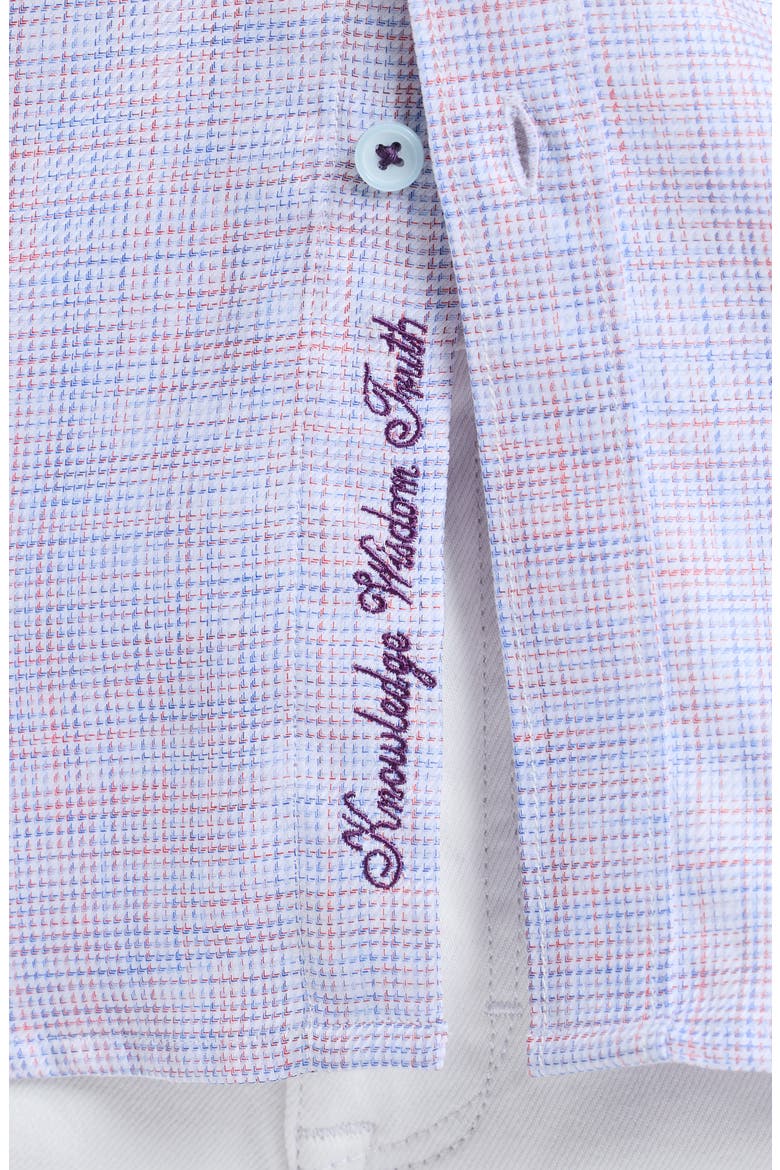 Edison Print Button-Up Shirt, Alternate, color, MULTI