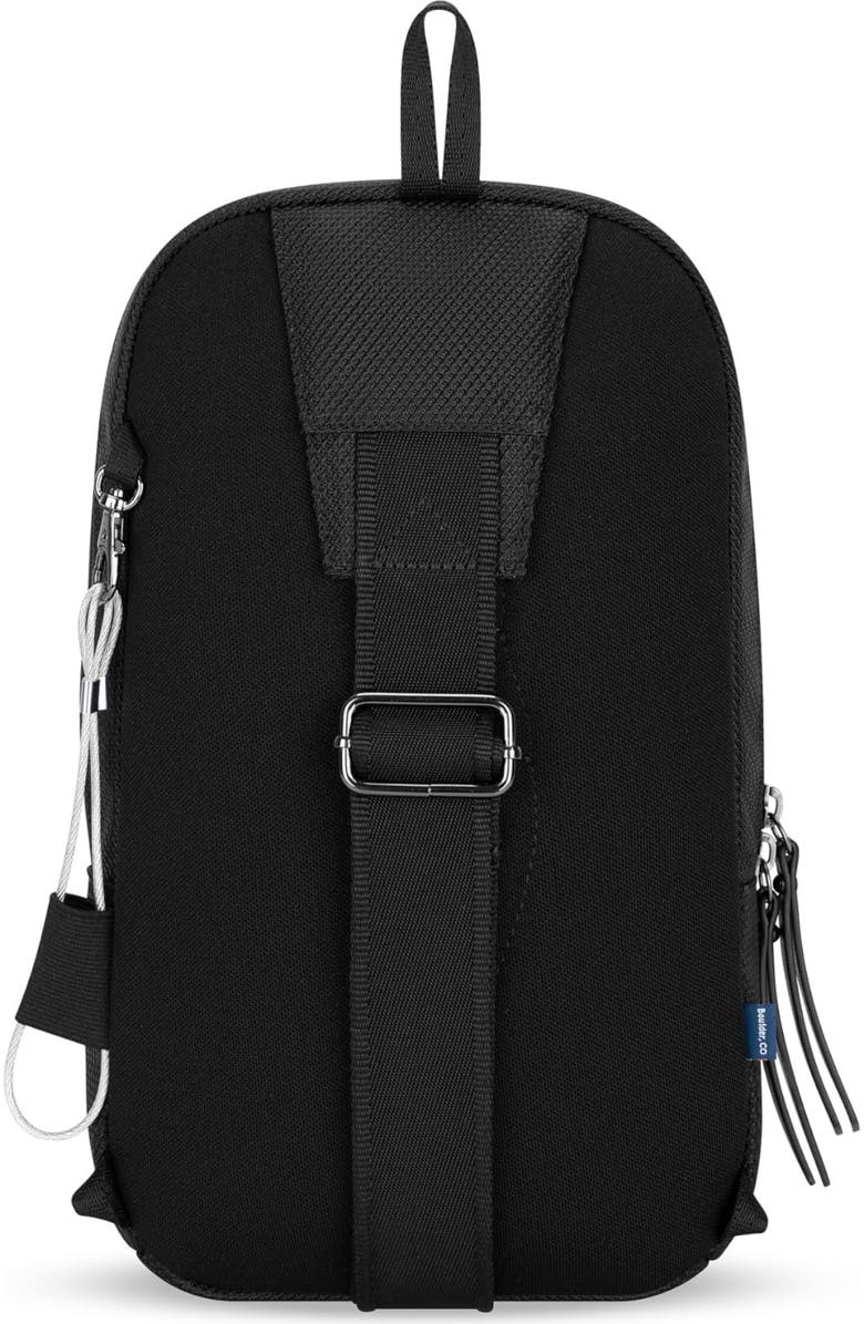 Sherpani Metro Anti Theft Travel Sling Bag Backpack, Sterling, Alternate, color, Carbon
