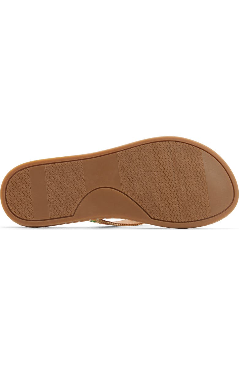 Sperry Isla Flip Flop, Alternate, color, Beige Assorted