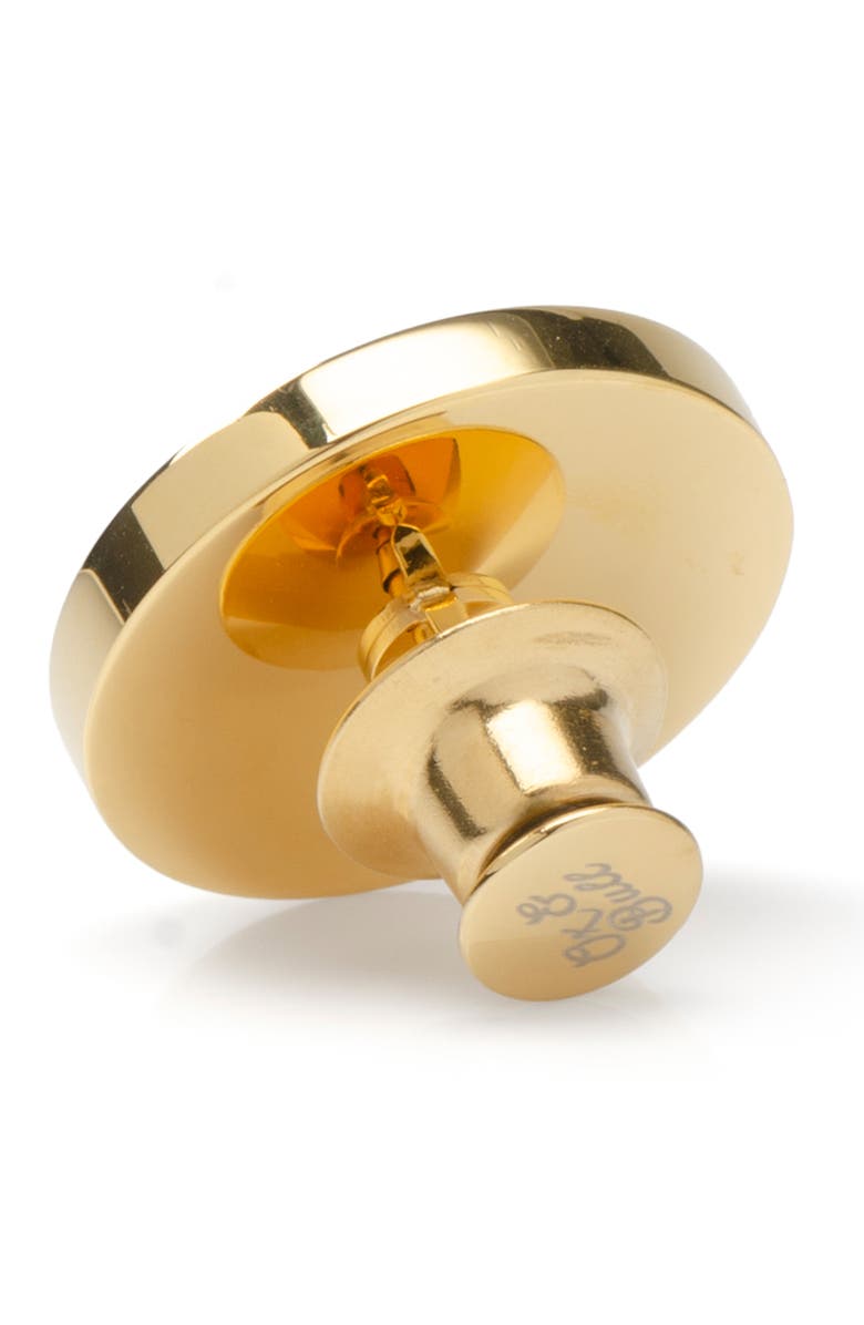 Cufflinks, Inc. Infinity Engravable Lapel Pin, Alternate, color, Gold