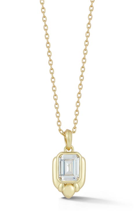 Cubic Zirconia Pendant Necklace