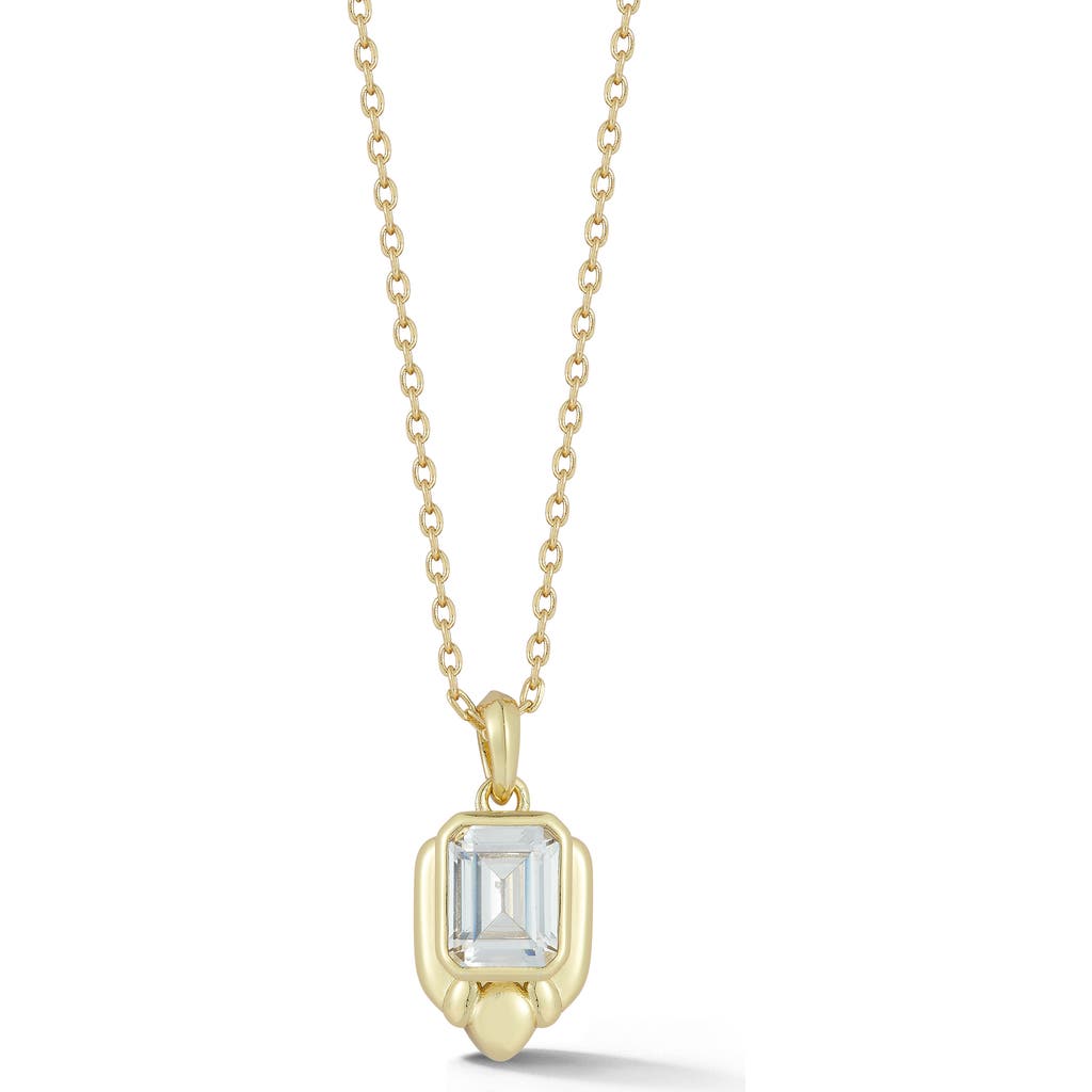 Sphera Milano Cubic Zirconia Pendant Necklace In Gold