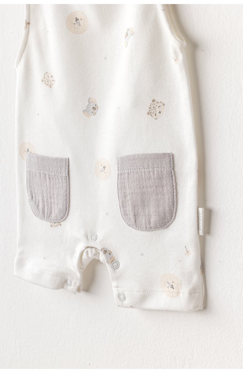 Andy Wawa Romper & Bib Set, Alternate, color, 