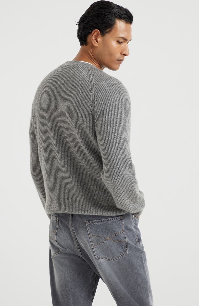 Brunello Cucinelli English Rib knit sweater, Alternate, color, 