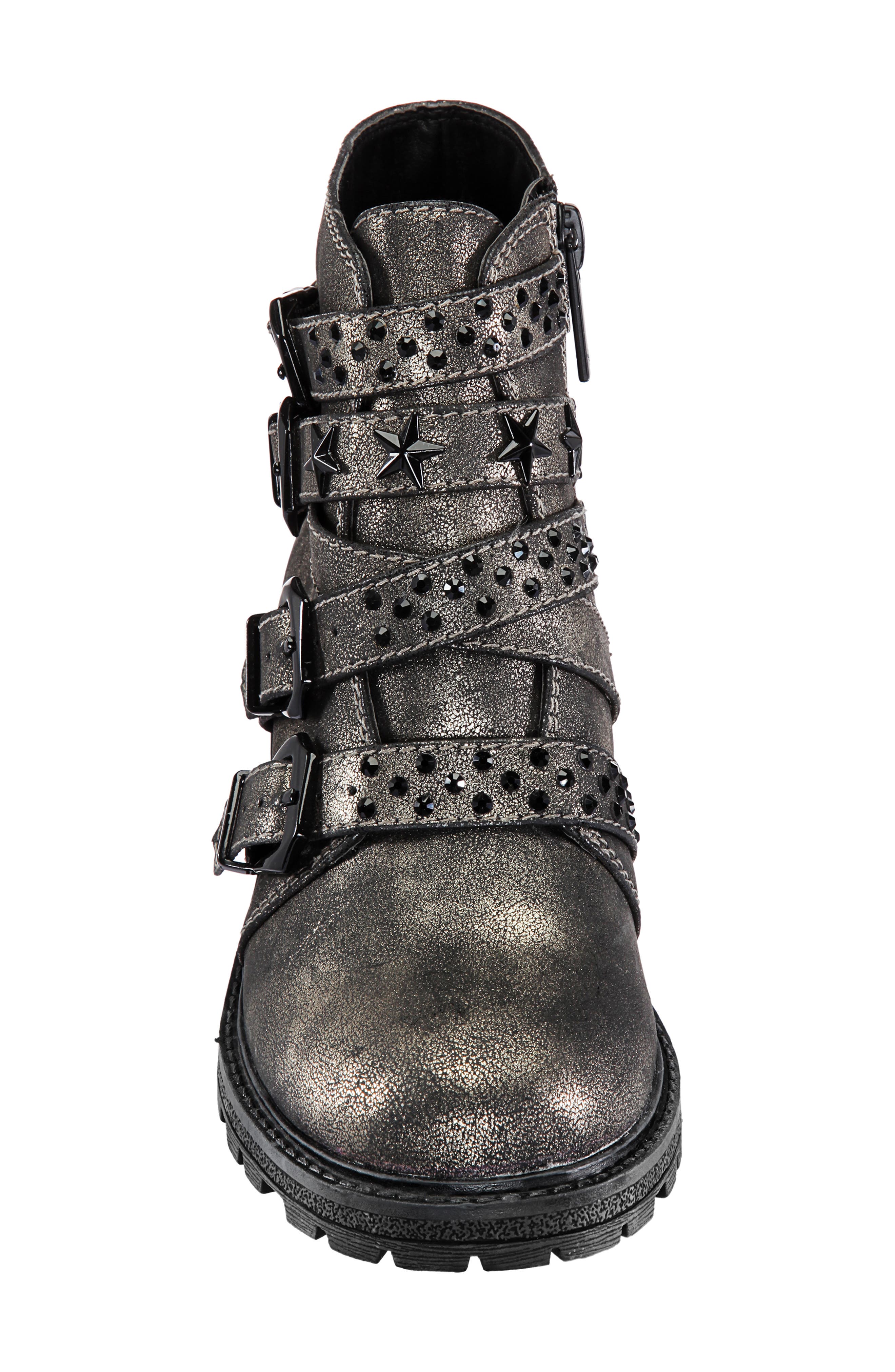 Nina Wenona Sparkle Buckle Boot, Alternate, color, 