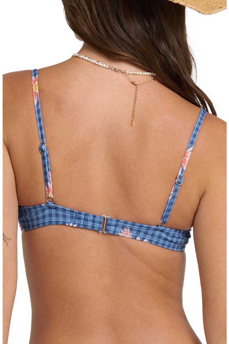 Western Sky Demi Underwire Bikini Top, Alternate, color, TRUE NAVY
