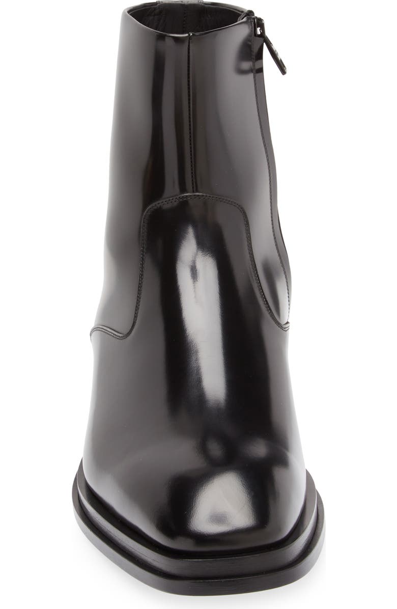 McQueen Slash Chelsea Boot, Alternate, color,