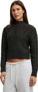 Cotton On Women's Boxy Mock Neck Knit Sweater