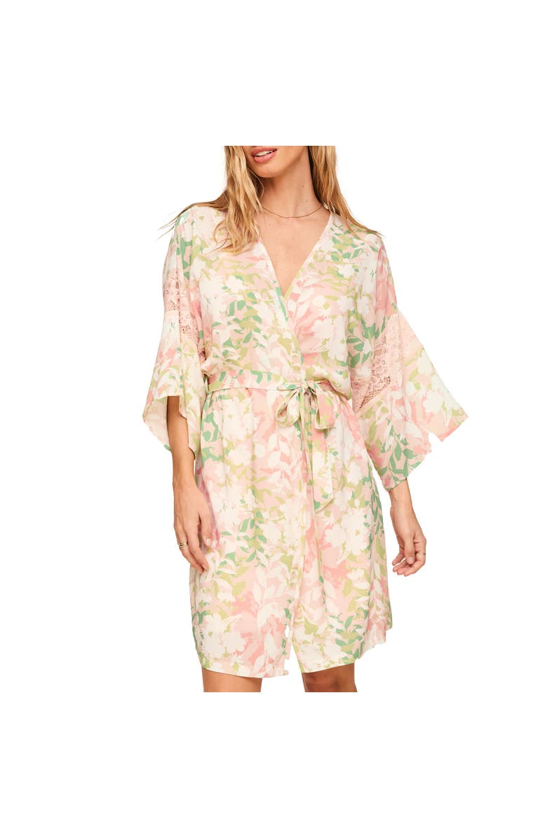 Adore Me Desirae Robe, Main, color, Floral Pink