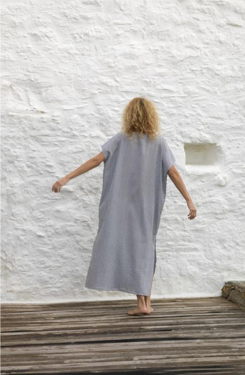 loom.ist Sile Classic Caftan, Alternate, color, Marine Stripe