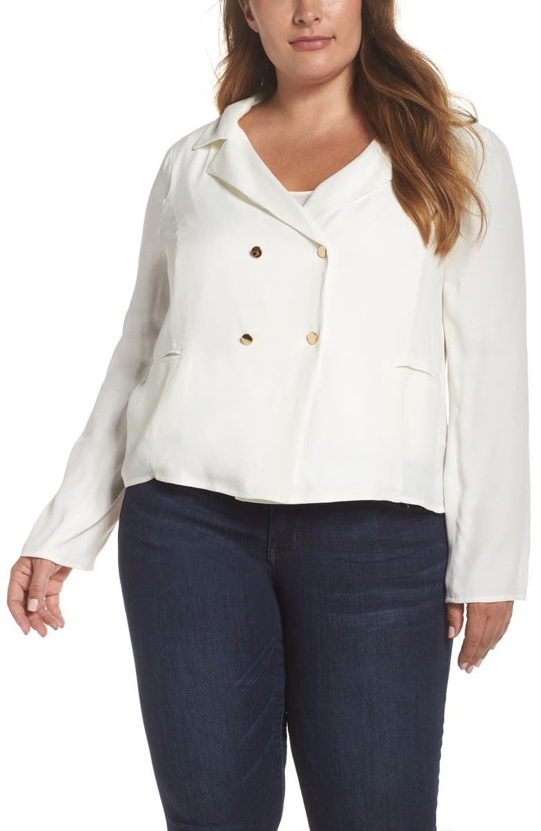 Leith Double Breasted Top, Main, color, 