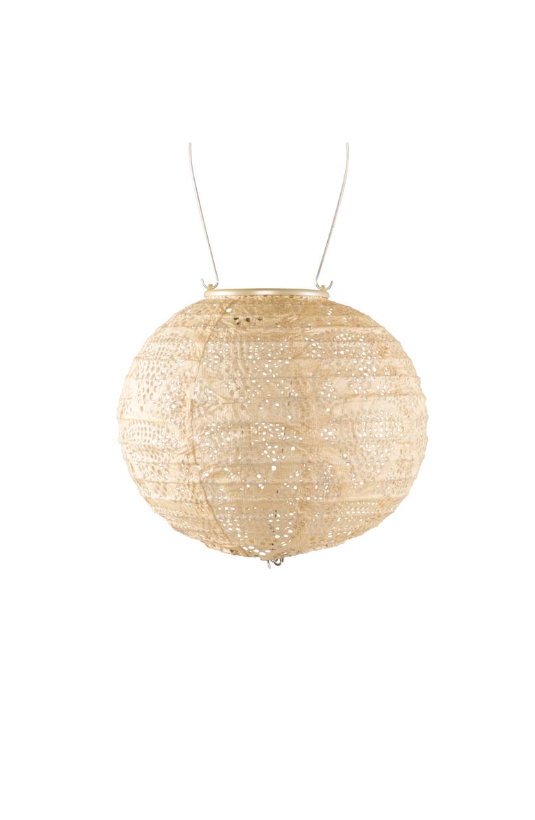 Allsop Home & Garden Soji Stella - Globe - Solar Lantern, Main, color, Pearl