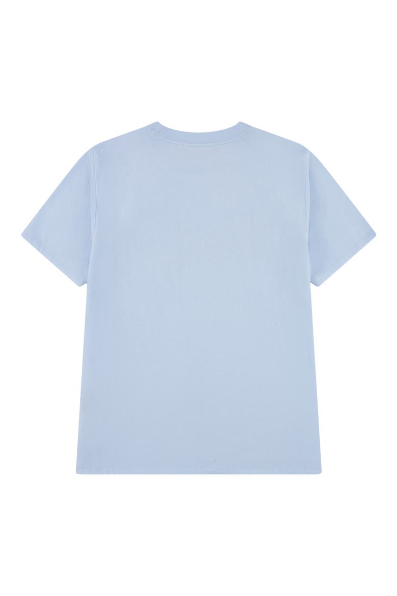 Kids' Bow Graphic T-Shirt, Alternate, color, ICE WATER