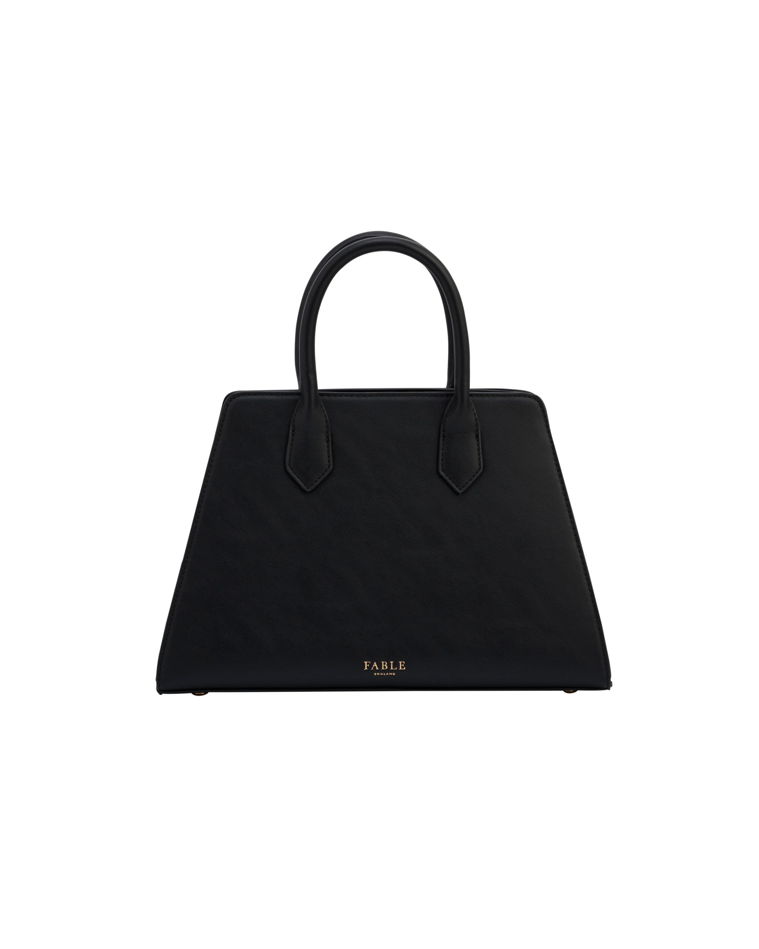 Fable England Grace Structured Tote, Alternate, color, Black