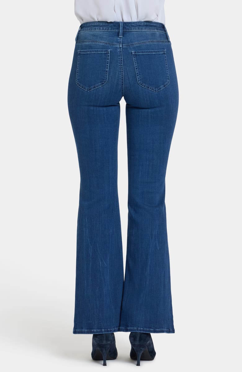 NYDJ Ava Patch Pocket Flare Jeans, Alternate, color, Cool Marine