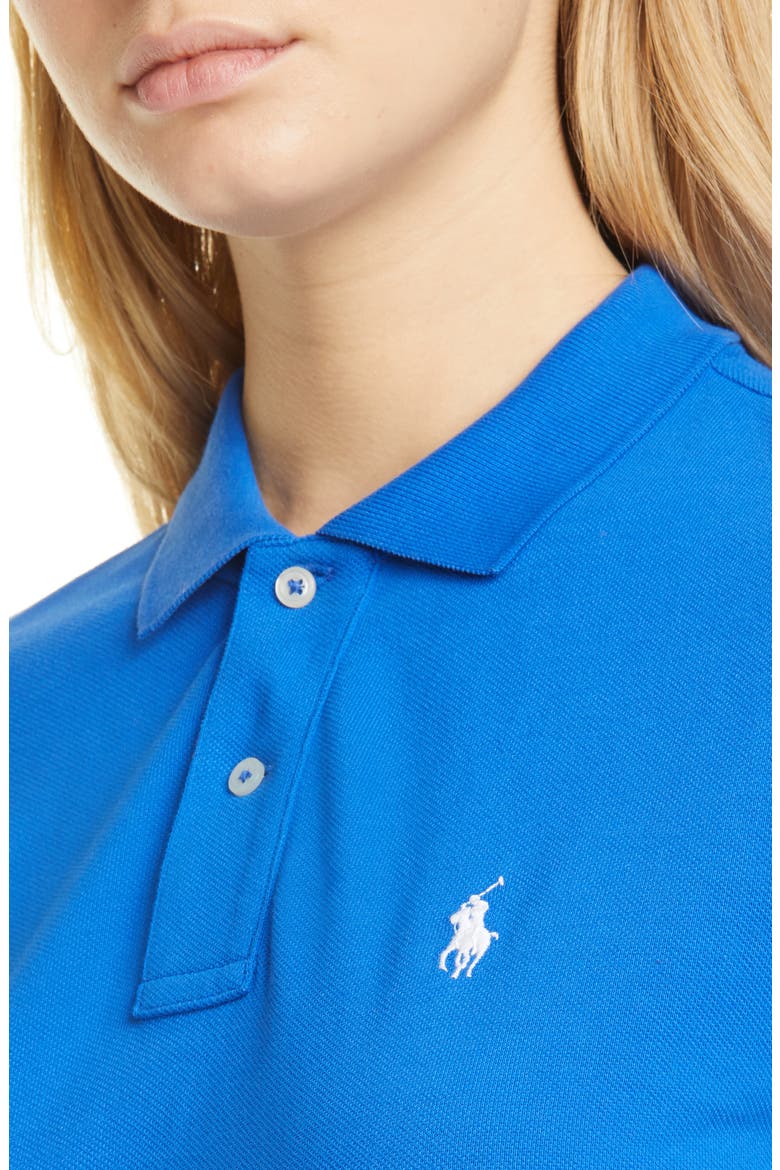 Classic Fit Polo, Alternate, color, HERITAGE BLUE