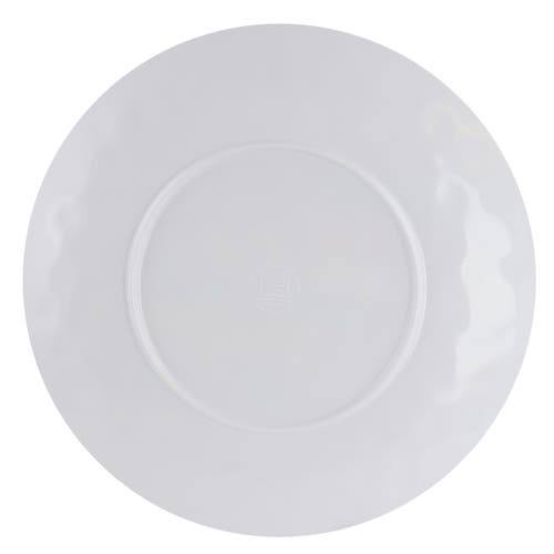 Gibson Home Tropical Sway Vineyard 12 Piece 9 Inch Round Melamine Dessert Plate Set In Blue