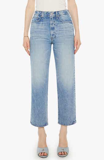 The Newbie High Waist Crop Straight Leg Jeans