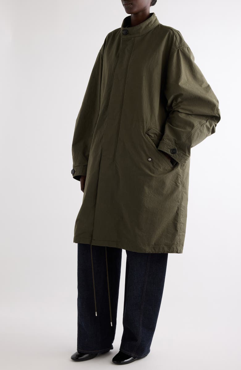 Givenchy Cocoon Parka, Alternate, color, Khaki