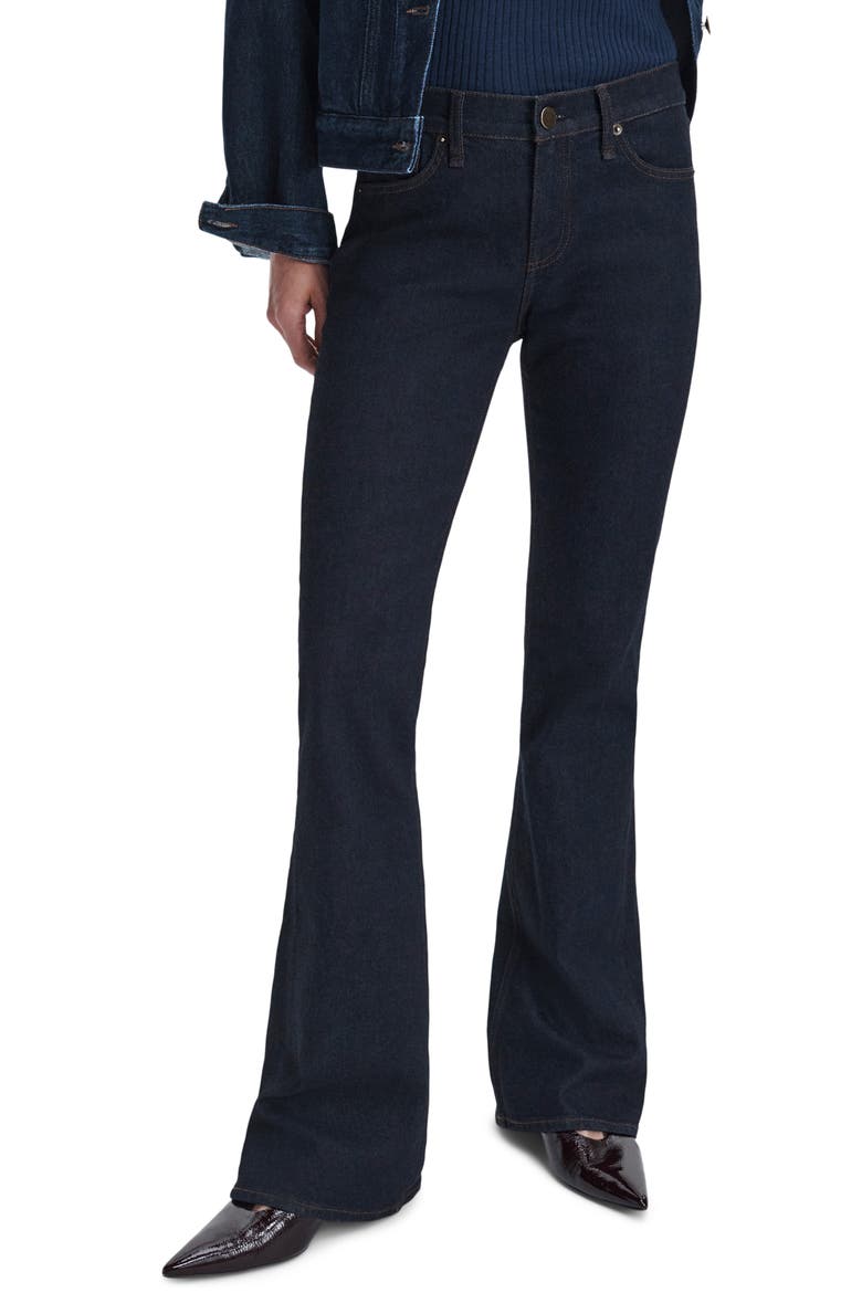 Kinsley Low Rise Bootcut Jeans, Main, color, DARK RINSE