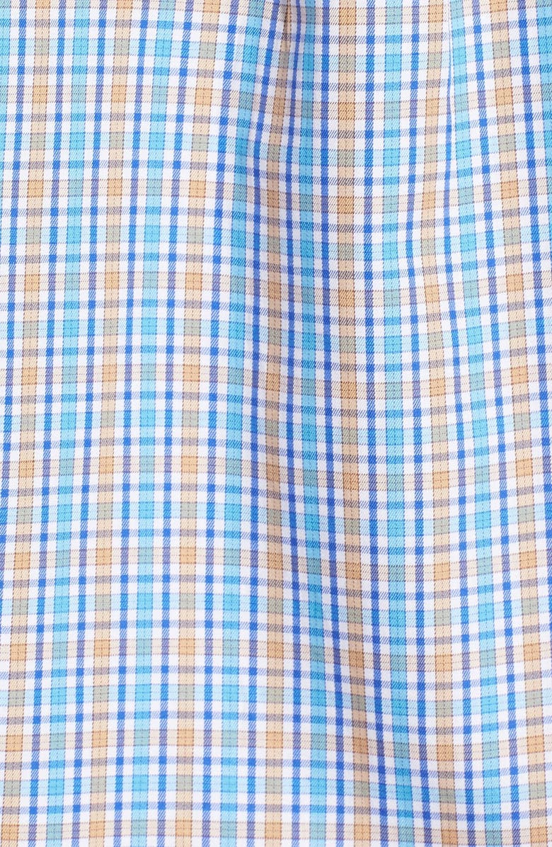 Peter Millar 'Sunset' Regular Fit Plaid Sport Shirt, Alternate, color, 