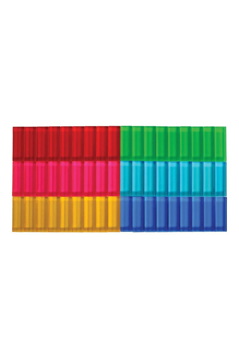 Translucent Building Plank Set - 54 Pieces, Alternate, color, Multicolor