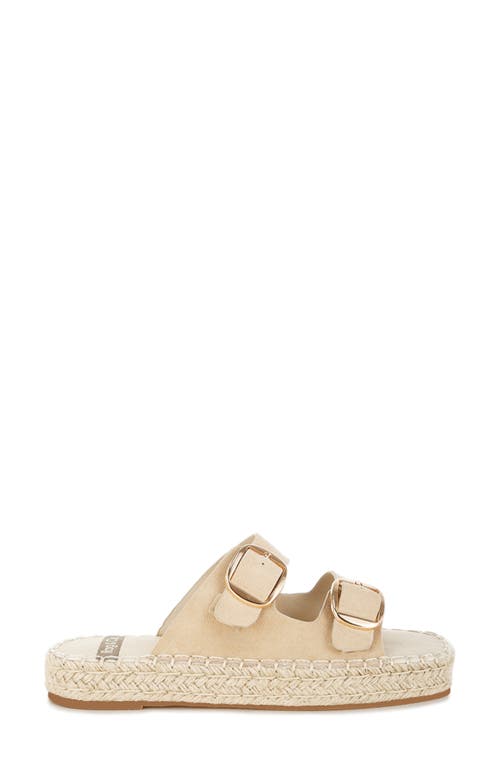 Rag & Co Juopa Espadrille Slide Sandal In Neutral