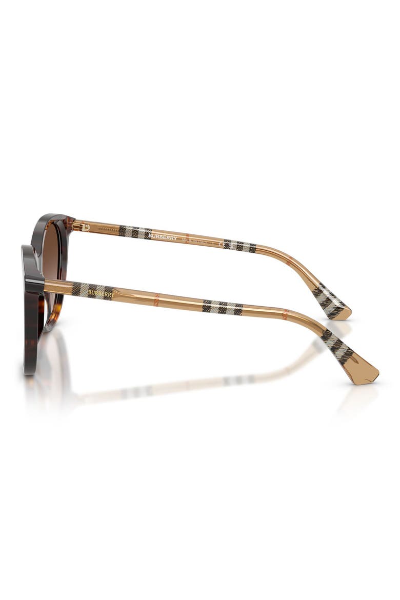 55mm Phantos Sunglasses, Alternate, color, DARK HAVANA / BROWN GRADIENT