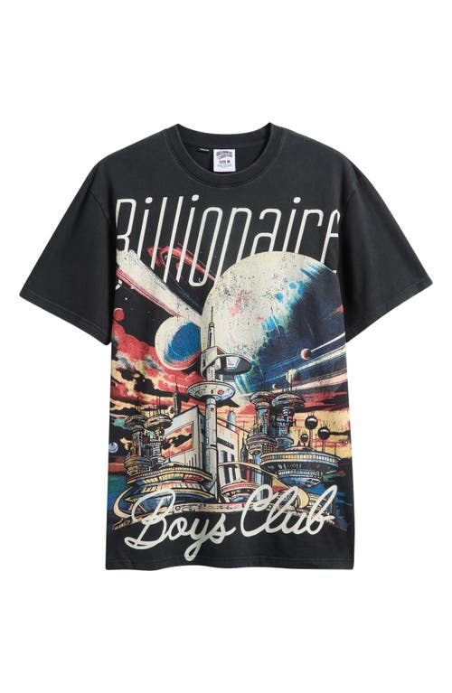 Billionaire Boys Club Skycity Graphic T-shirt In Black