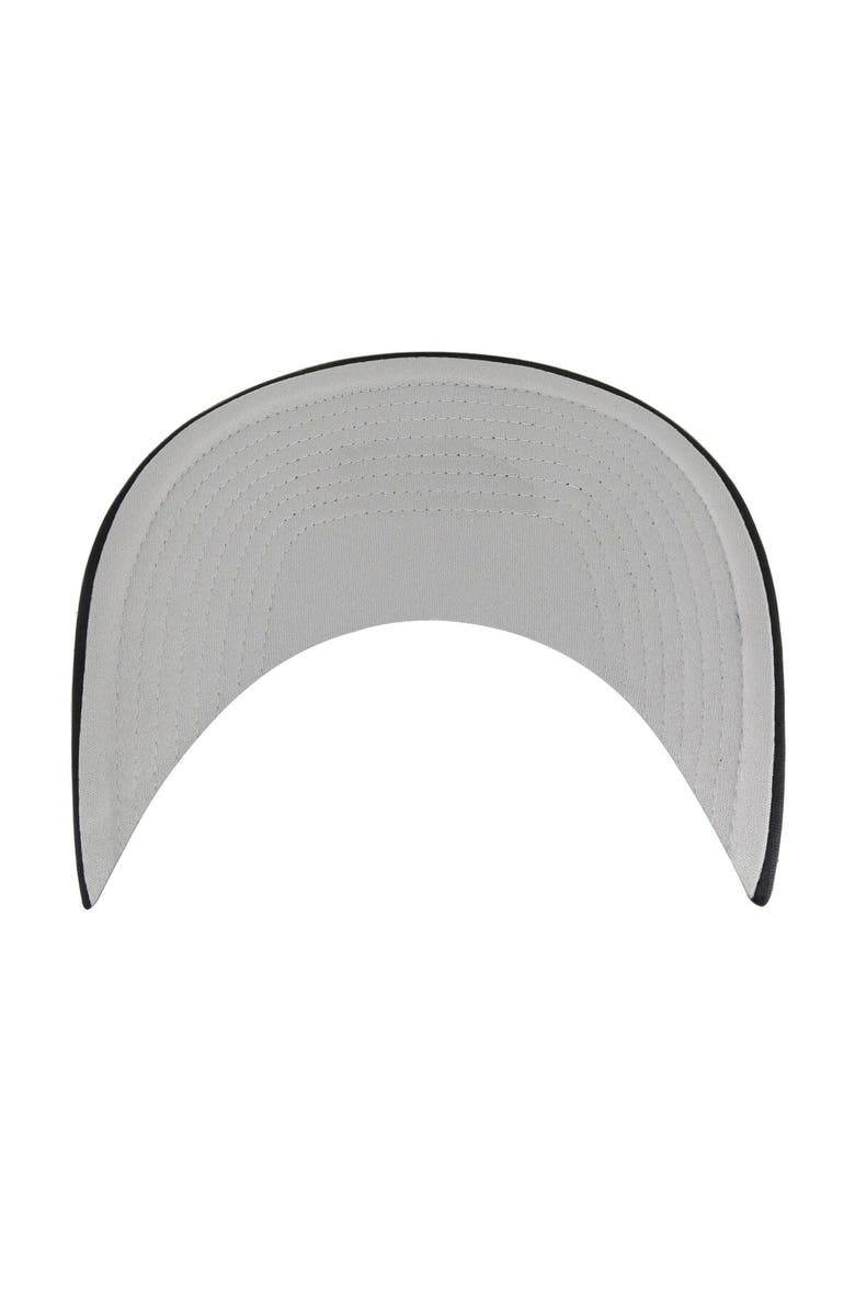 '47 Men's '47 Black Chicago White Sox Backhaul Foam Trucker Snapback Hat, Alternate, color, Black