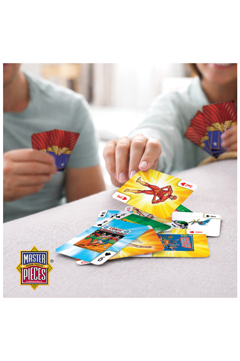 Justice League Playing Cards, Alternate, color, Multicolor